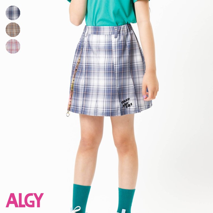 ★SALE_30%OFF_新規★オーロラテーププリーツスカート ▽▽ 女の子 ALGY アルジー 子供服 キッズ ベビー スカート 通学 夏 夏物 エフオー FO △△ g318933_サービス不可…［キャンセル/別注文同梱/返品/内容変更］のサムネイル