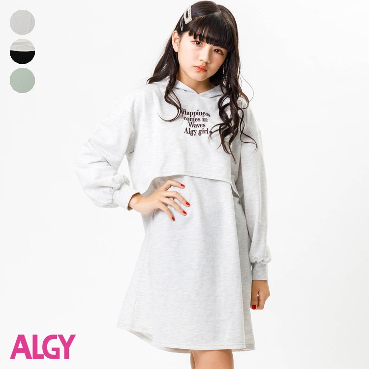 ★SALE_29%OFF★タンタケドッキングワンピ ▽▽ 女の子 ALGY アルジー 子供服 ブランド ブランド キッズ ベビー ワンピース ジャンパースカート かわいい 秋服 秋 秋物 エフオー FO △△ g417913［返品不可］のサムネイル