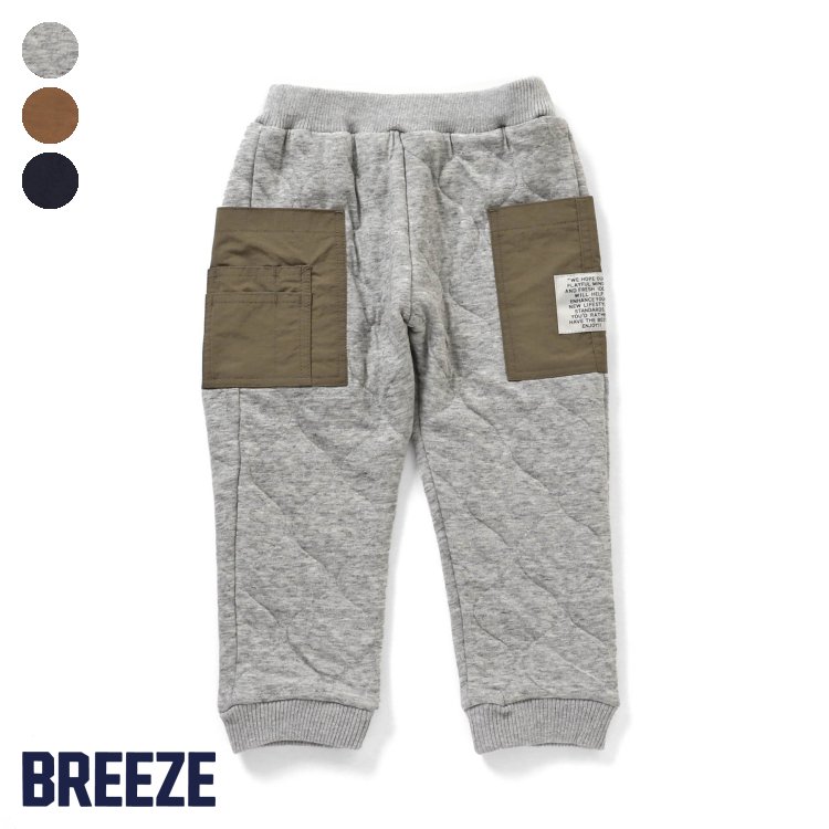 ★SALE_10%OFF_新規★【CP】WEB限定_ニットキルトパンツ ▽▽ 男の子 女の子 BREEZE ブリーズ 子供服 ブランド キッズ ベビー パンツ 長ズボン ボトムス スウェット おしゃれ かっこいい 冬服 冬 冬物 エフオー FO △△ j520913［返品不可］のサムネイル