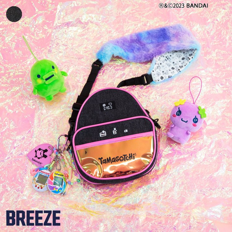 【新作】【たまごっち】たまごっちとおでかけショルダーバッグ ▽▽ 女の子 BREEZE ブリーズ 子供服 ブランド キッズ ベビー バッグ リュック ショルダー トート 通園 通学 遠足 おしゃれ かわいい 冬服 冬 冬物 エフオー FO △△ j566903のサムネイル