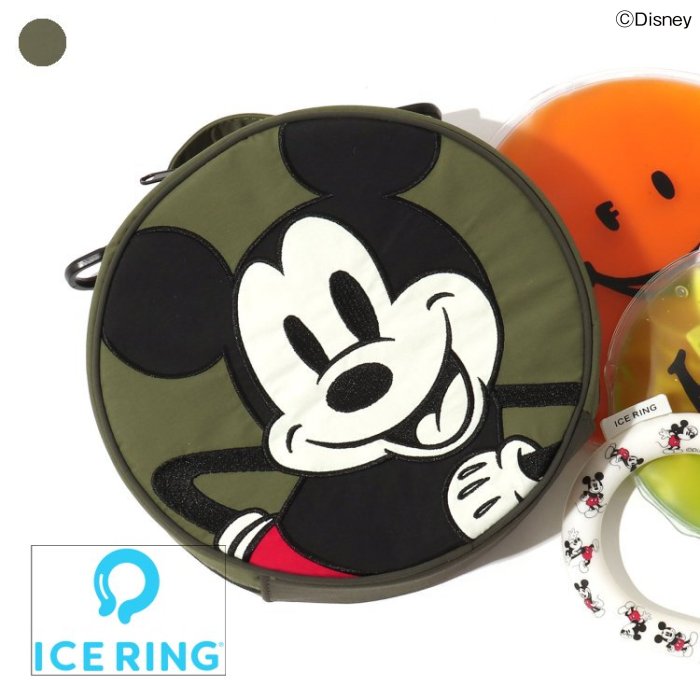 ディズニーキャラクター ICE RING(R) ポーチ ▽▽ アイスリング ネッククーラー SUO 男の子 女の子 アンパサンド 子供…