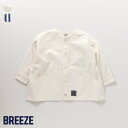 【4/28～4/29限定 ポイント10倍】【SALE_50 OFF】ノーカラーシャツジャケット ▽▽ 男の子 女の子 BREEZE ブリーズ 子供服 ブランド キッズ ベビー アウター ジャンパー ジャケット ブルゾン 羽織り おしゃれ かっこいい 春 春物 FO △△ j102944［返品不可］