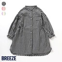 【4/28～4/29限定 ポイント10倍】【SALE_50 OFF_再値下げ】【リンク】スタンダードシャツワンピース ▽▽ 女の子 BREEZE ブリーズ 子供服 ブランド キッズ ベビー ワンピース ジャンパースカート おしゃれ 春服 春 春物 エフオー FO △△ j117024［返品不可］