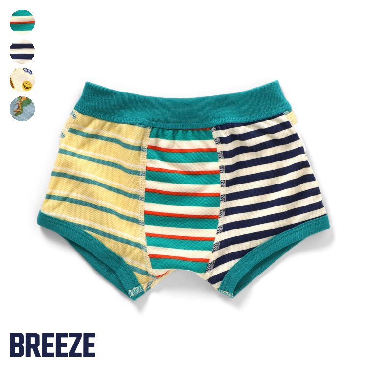 Boy's_総柄メッシュパンツ ▽▽ 男の子 BREEZE ブリーズ 子供服 ブランド キッズ ベビー 下着 パンツ ボクサーパンツ ブリーフパンツ おしゃれ かっこいい 夏服 夏 夏物 エフオー FO △△ j251024