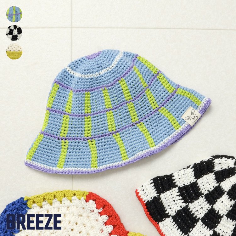 【CP】【送料無料】【新作】【Bpop】サマーベビーニット帽 ▽▽ 男の子 女の子 BREEZE ブリーズ 子供服 ブランド キッズ ベビー ベビー帽子 おしゃれ かっこいい 夏服 夏 夏物 エフオー FO △△ j342024のサムネイル