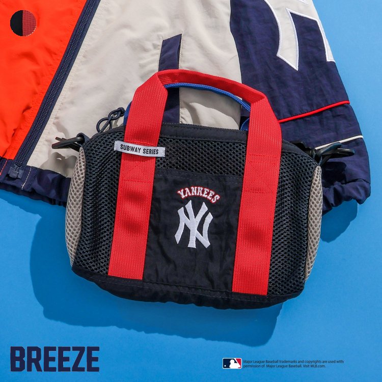 【新作】【MLB】BREEZE_サコッシュ ▽▽ 男の子 女の子 BREEZE ブリーズ 子供服 ブランド キッズ ベビー バッグ ショルダー ポーチ 通園 通学 遠足 おしゃれ かっこいい 夏服 夏 夏物 エフオー FO △△ j366934のサムネイル
