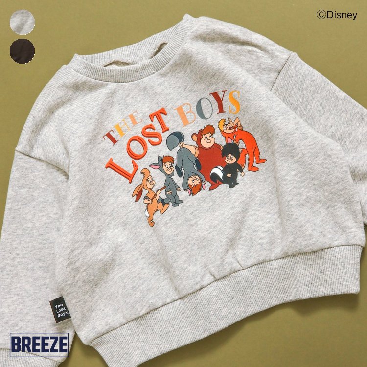 【新作】ディズニーキャラクター/LOST_BOYS_トレーナー ▽▽ 男の子 女の子 BREEZE ブリーズ 子供服 キッズ ベビー トレーナー スウェット 長袖 トップス おしゃれ かわいい かっこいい 秋服 秋物 エフオー FO △△ j411514のサムネイル