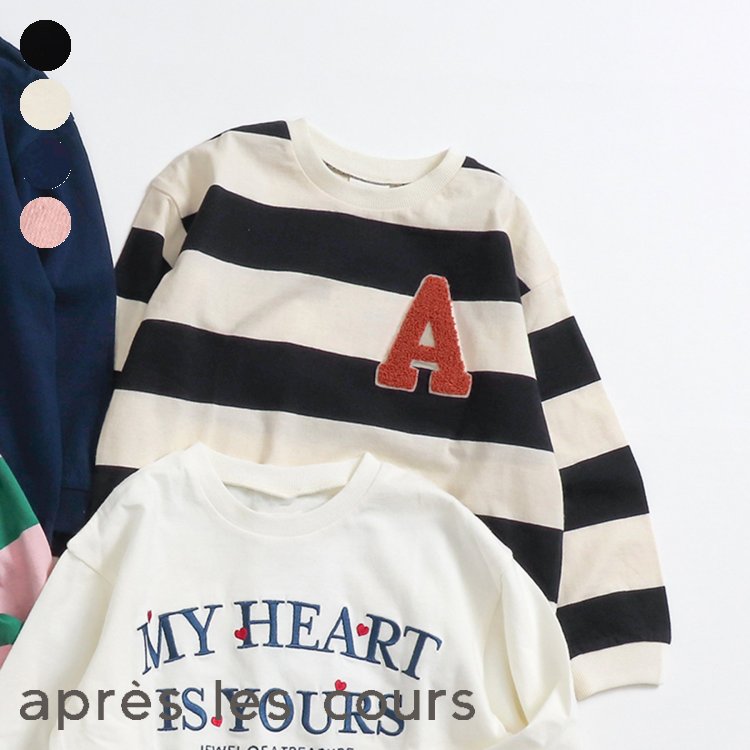 【新作】【リンク】アソートロゴTシャツ ▽▽ 男の子 女の子 アプレレクール 子供服 ブランド キッズ ベビー ロンT 長袖 Tシャツ トップス おしゃれ かわいい かっこいい 春服 春 春物 エフオー FO △△ v106714のサムネイル