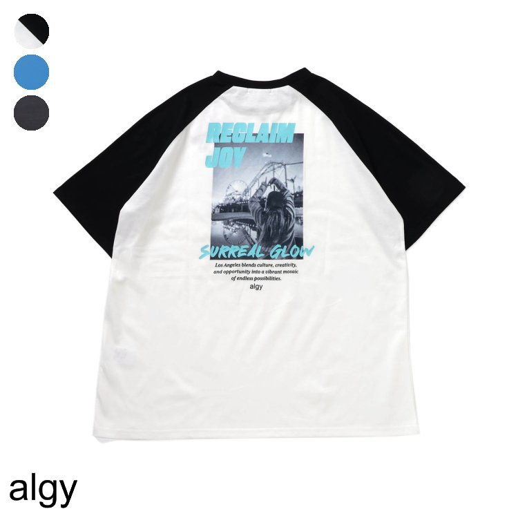 【SALE_60%OFF】テンシャプリントBIGT ▽▽ 女の子 ALGY アルジー 子供服 キッズ 半袖 Tシャツ トップス ダンス 夏服 夏物 エフオー FO △△ g307845［返品不可］のサムネイル