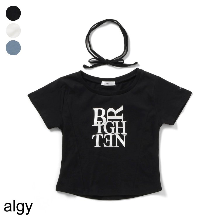 【クーポンでさらに10%OFF】【SALE_50%OFF】チョーカー付きT ▽▽ 女の子 ALGY アルジー 子供服 キッズ 半袖 Tシャツ トップス ダンス 夏服 夏物 エフオー FO △△ g307875［返品不可］のサムネイル