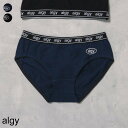 【新作】ワンポイントロゴゴムショーツ ▽▽ 女の子 ALGY アルジー 子供服 キッズ 下着 パンツ 無地 セットアップ おしゃれ かわいい 夏服 夏物 エフオ...