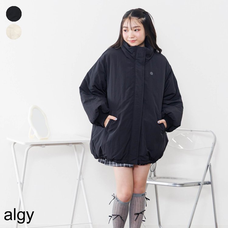【新作】【保温】モンスターコート ▽▽ 女の子 algy アルジー アウター ブルゾン おしゃれ かわいい 冬 エフオー FO △△ g501015のサムネイル