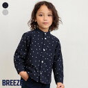 【3点以上で10%OFF対象】【SALE_50%OFF】スタンドカラーシャツ ▽▽ 男の子 BREEZE ブリーズ 子供服 キッズ ベビー フォーマル セレモニ...
