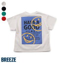 WEB限定_バックプリントアップリケTシャツ ▽▽ 綿100% 男の子 BREEZE ブリーズ 子供服 キッズ ベビー 半袖 トップス FOスマイル プチプラ ...