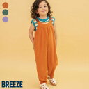 【新作】WEB限定_パイルオールインワン ▽▽ 女の子 男の子 BREEZE ブリーズ 子供服 キッズ ベビー オーバーオール サロペット 夏服 夏物 エフオー...