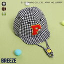 BREEZE ギンガムベビーキャップ
