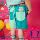 【新作】サーティワン_フレーバーハーフパンツ ▽▽ 女の子 男の子 BREEZE ブリーズ 子供服 キッズ ベビー ボトムス 半ズボン スウェット アイスクリーム 夏 エフオー FO △△ j322805