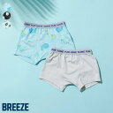 【サマーエール】2Pセット_ボクサーパンツ ▽▽ 男の子 BREEZE ブリーズ 子供服 キッズ トドラー ひんやりメッシュ 下着 夏服 夏物 エフオー FO ...
