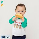 【10%OFFクーポン】【新作】Bpop_ベビーロンT ▽▽ 綿100% 男の子 BREEZE ブリーズ 子供服 キッズ トップス 長袖Tシャツ おしゃれ 秋 ...