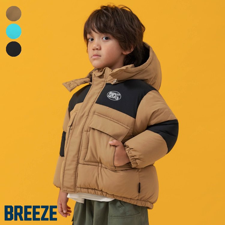 楽天F.O.Online Store　楽天市場店【新作】【いつでもあったか機能綿】エバーウォームジャケット ▽▽ 男の子 BREEZE ブリーズ 子供服 キッズ ベビー アウター 防寒 アウトドア 冬 2WAY エフオー FO △△ j501915