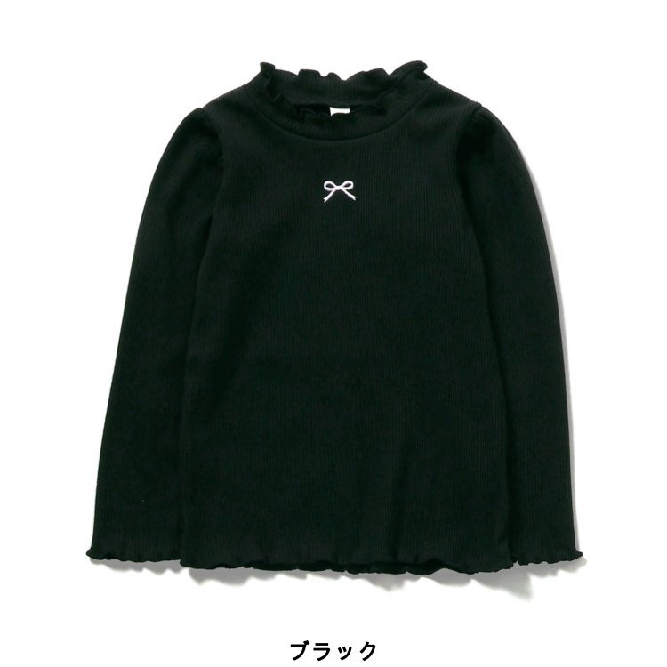 【SALE_60%OFF】メロウリブTシャツ ▽▽ 女の子 アプレレクール 子供服 キッズ ベビー トップス ロンT 長袖 花柄 通園通学 プチプラ 春 エフオー FO △△ v106906［返品不可］ breezeshop-10052547 F.O.Online Store 楽天市場店 サンプル画像3