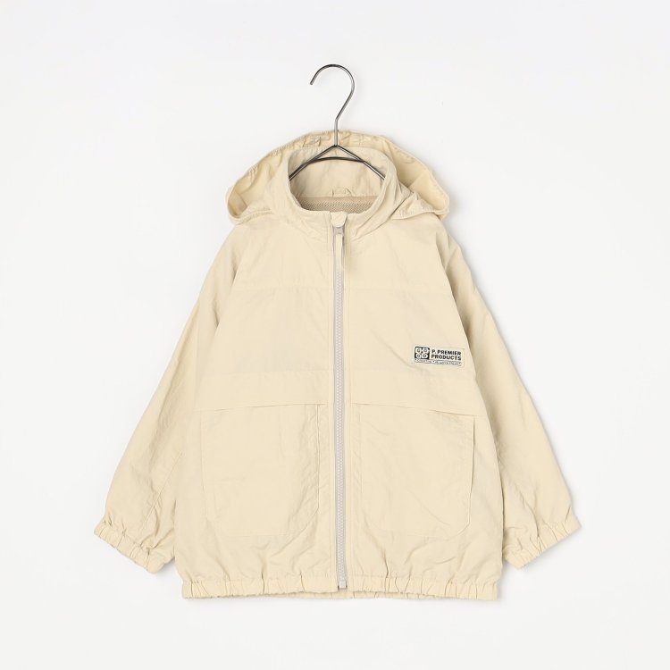 【SALE_10%OFF_3/16(月)お昼12:59まで】フードがしまえるマウンテンジャケット ▽▽ 男の子 女の子 ユニセックス p.premier プルミエ 子供服 キッズ ベビー パーカー 羽織り おしゃれ ウィンドブレーカー 秋 エフオー FO △△ p405015［返品不可］