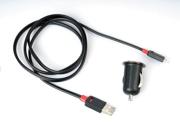 Monster Dual.USB700 カーチャージャーiphone 5s Lightning付