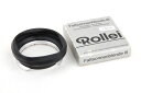 【美品】Rollei/ローライ Bay III for Rolleiflex 2.8Fに適用 ゴムフード#jp23412
