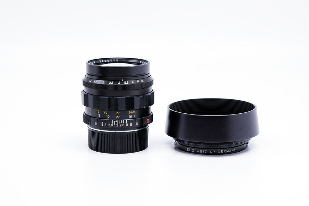 【美品】Leica/ライカ Noctilux/ノクティルックス Mマウント 50mm F1.2 Aspherical 12503フード付き レンズ#HK8534