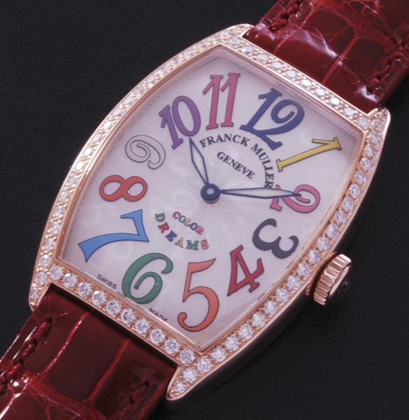 franck muller フランクミュラー カラードリーム 2852 QZ D 1R K18RG クオーツ