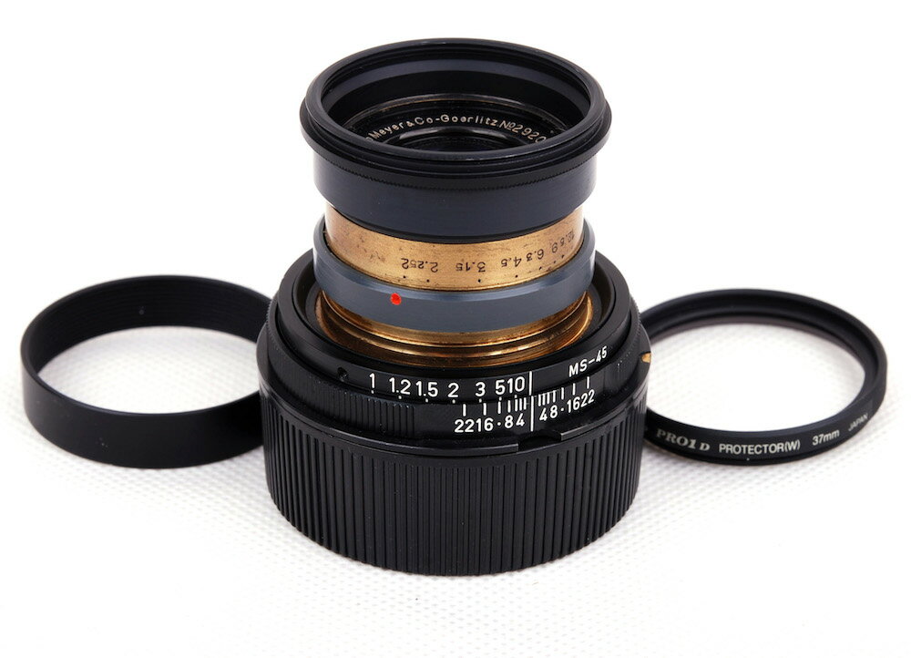 【美品】フーゴ マイヤー/Hugo meyer-goerlitz kino-plasmat 42mm F2 宮崎ライカMマウント改 from Oldlens.com #jp21885