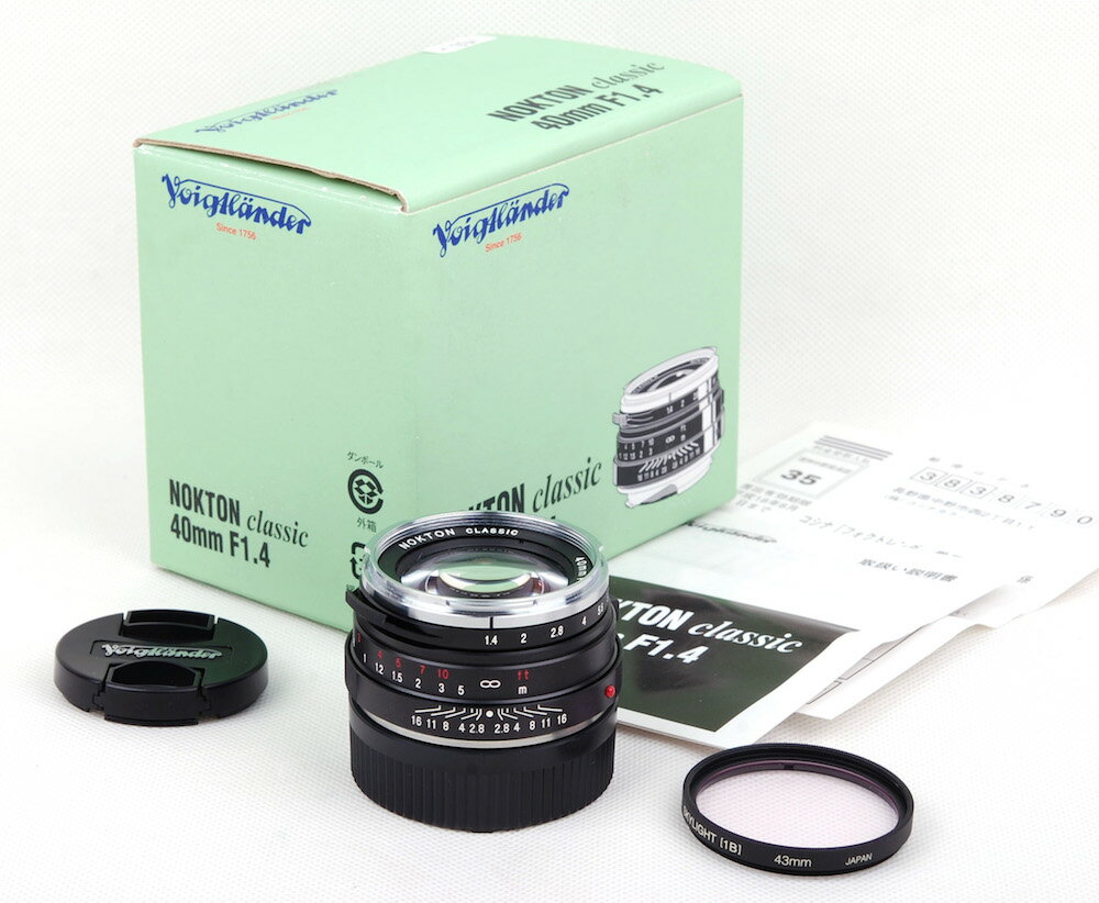 カメラ・ビデオカメラ・光学機器, カメラ用交換レンズ Voigtlander NOKTON Classic MC 40mm F1.4 VM M jp21881