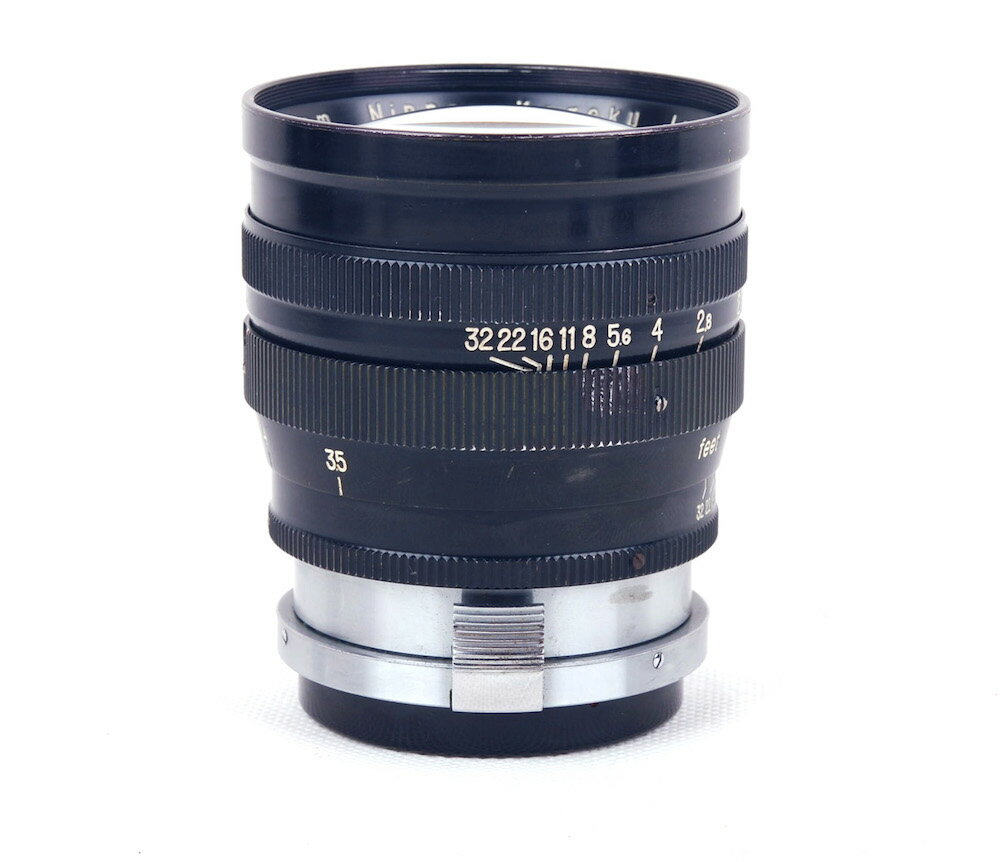 【美品】Nikon/ニコンNippon Kogaku/日本光学 Nikkor-S.C 85mm F1.5 ブラックペイント RF Sマウント#jp21501