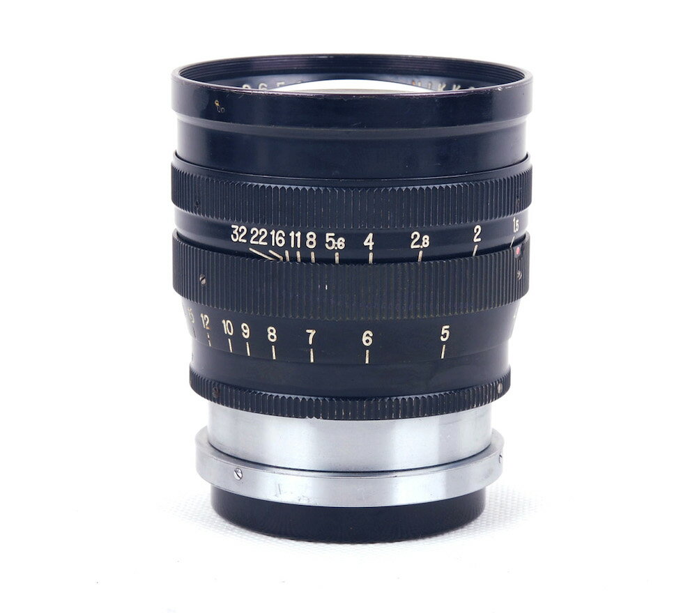 【美品】Nikon/ニコンNippon Kogaku/日本光学 Nikkor-S.C 85mm F1.5 ブラックペイント RF Sマウント#jp21501