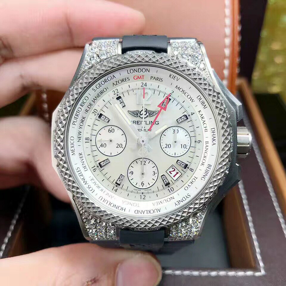 ڿʡBREITLING/֥饤ȥ ٥ȥ졼꡼GMT2꥿ࡡդ饰45mmӻ EB04...