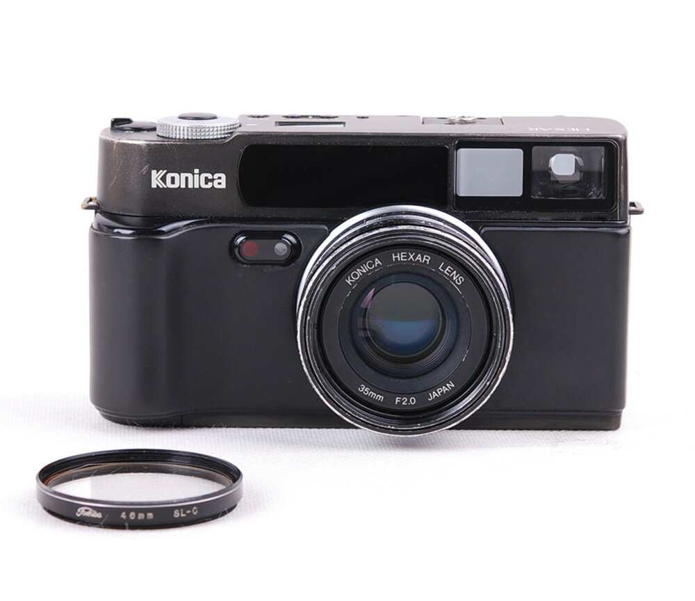 【コレクション美品 Pro-Half 1号机】Konica/コニカ Hexar 35mm F2レンズ付き...