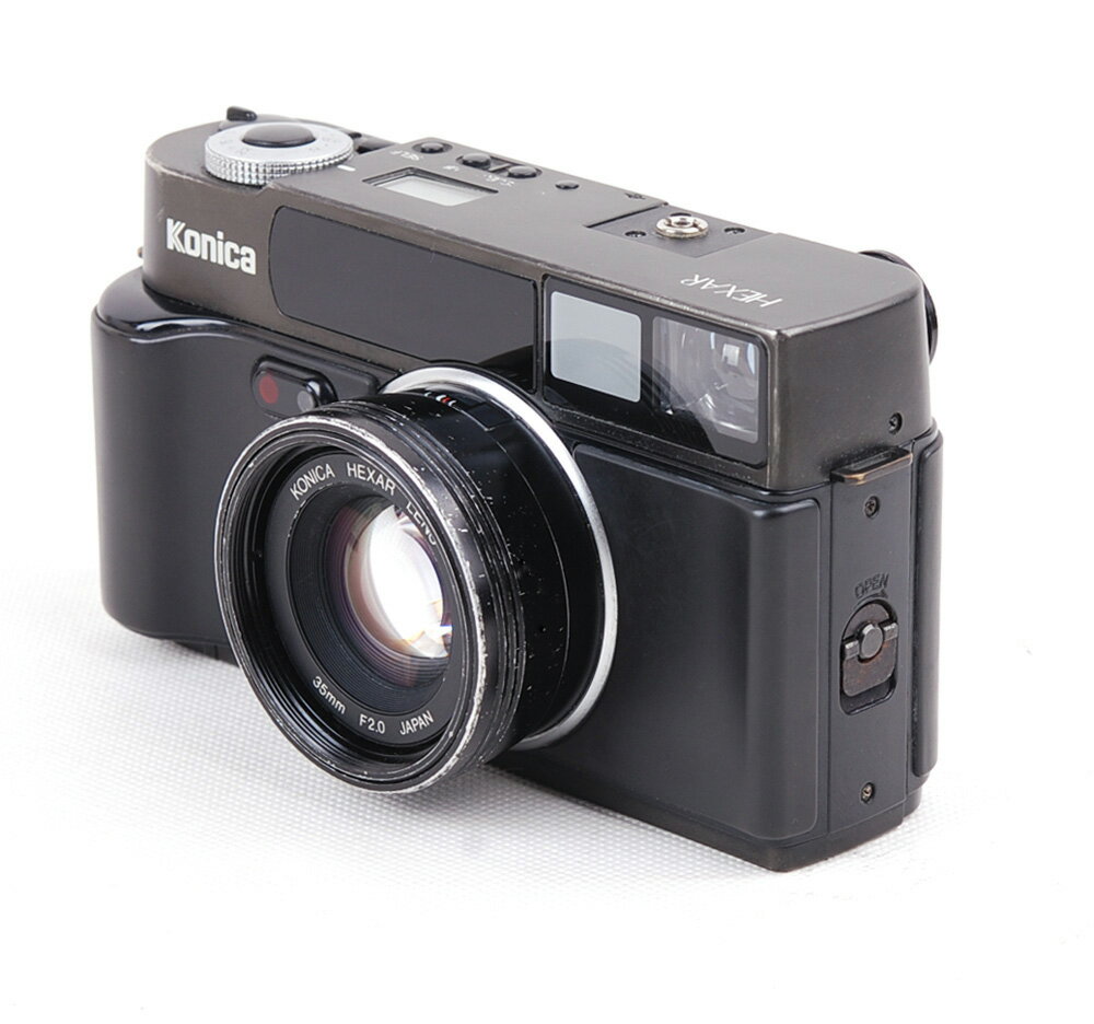 【コレクション美品 Pro-Half 1号机】Konica/コニカ Hexar 35mm F2レンズ付き ブラックボディー#jp18837