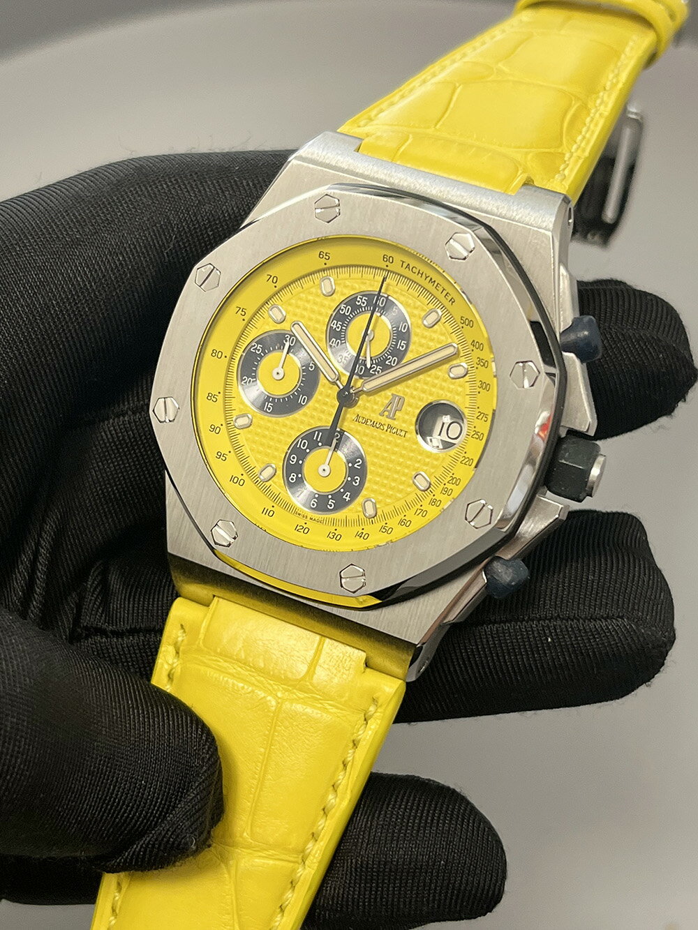 美品 Audemars Piguet (オーデマ ピゲ) ロイヤル オーク オフショア クロノグラフ25770ST.OO.D009XX.02