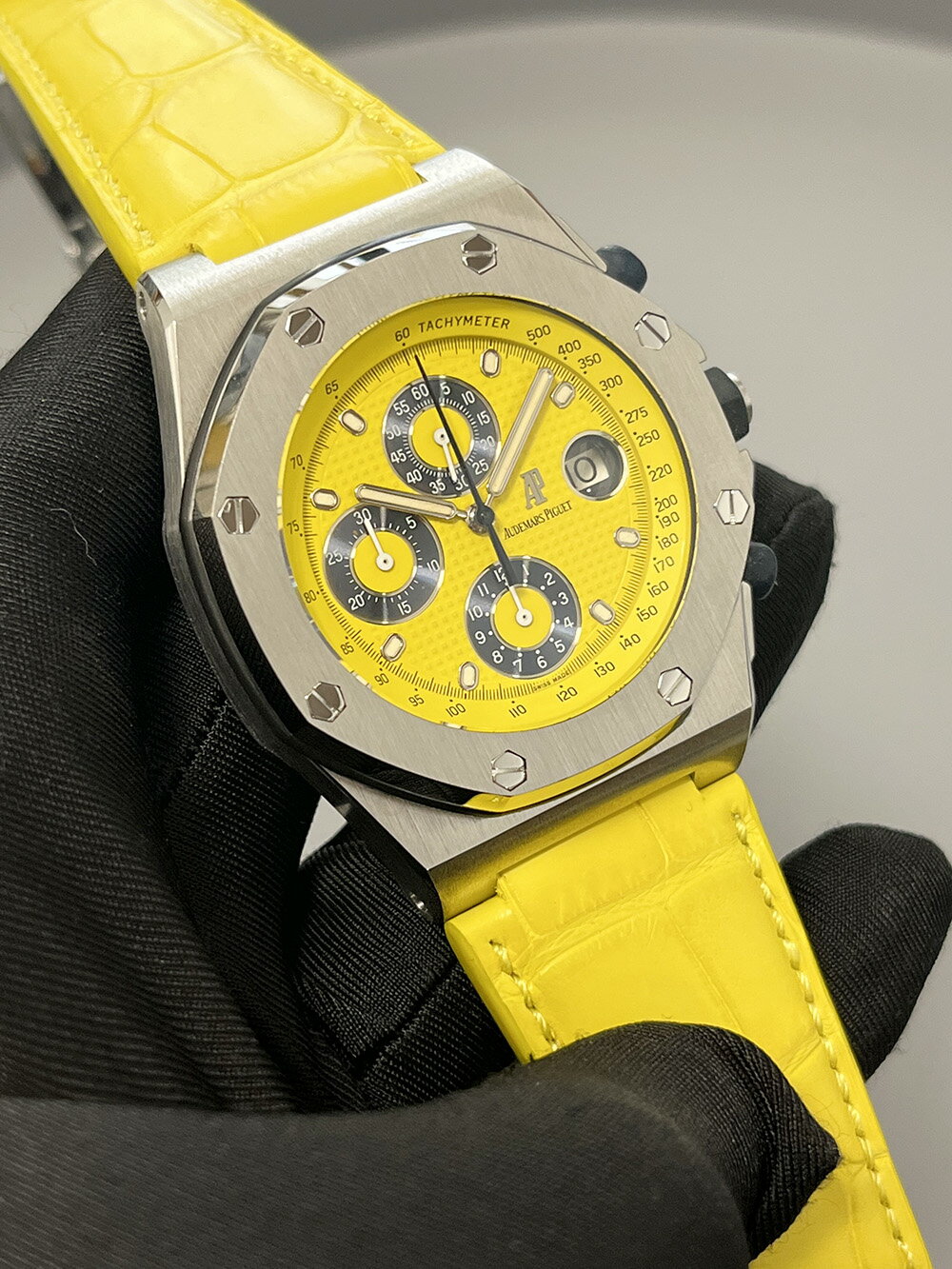美品 Audemars Piguet (オーデマ ピゲ) ロイヤル オーク オフショア クロノグラフ25770ST.OO.D009XX.02