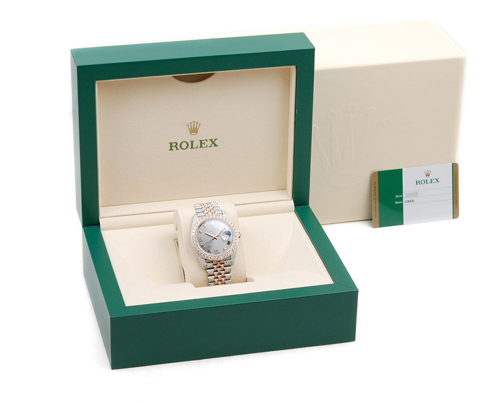 デイトジャスト 腕時計（メンズ） 美品　Rolex/ロレックス　デイトジャスト 126331　カスタムオーダー腕時計#JP26452