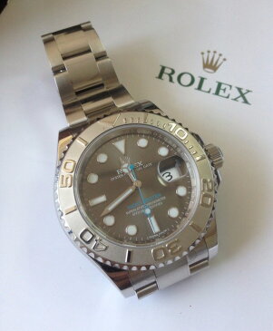 【全新】ROLEX/ロレックス ヨットマスターシリーズ116622 40オイスタースチール＆プラチナ　メンズ　腕時計 #HKRX05