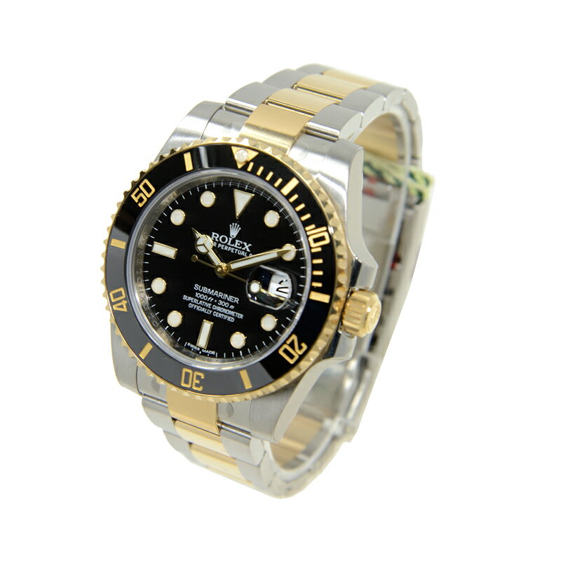 【全新】ROLEX/ロレックス サブマリーナー デイト ブラック 自動巻き 116613LN 腕時計 #HKRX03