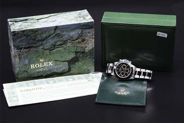 【コレクション新品】Rolex/ロレックスコスモグラフ デイトナ 16520 黒文字盤 腕時計 #HK7658