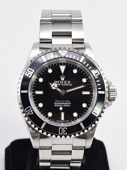 中古　ROLEX/ロレックス　サブマリーナ14060 Tiffanyティファニー ロゴ #HK9761