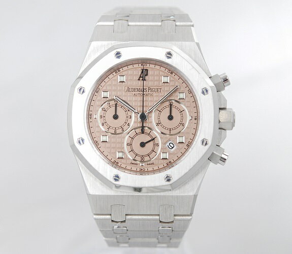 ֥쥲㤨Audemars Piguet/ǥ ԥ Royal Oak Chronograph 25960BC/O/1185BC/02 Salmon Pink Dial #jp26617פβǤʤ22,433,400ߤˤʤޤ