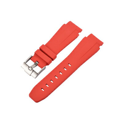 Rolex/ロレックス DeepSea/ディープシー 126660に適用 Vagenari ラバー ストラップ/ベルト レッド Rolex/ロレックス DeepSea/ディープシー 126660に適用 Vagenari ラバー ストラップ/ベルト レッド