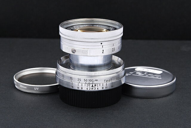 カメラ・ビデオカメラ・光学機器, カメラ用交換レンズ Leica Ernst Leitz GmbH Wetzlar Summicron 502 5cm jp26301