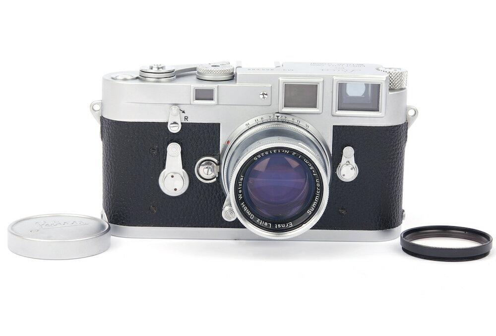 【美品】Leica/ライカ SUMMICRON-M 50mm F/2 シルバー 865万番号