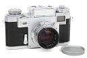 【美品】ツァイス/zeiss ikon contax III シルバー カメラボディ +Sonnar 50mm f2 シルバー その1