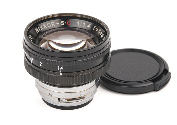 【美品】Nikon/ニコン NIKKOR-S.C 50mm f1.4 ブラック jp26658